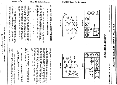 Sparton 56 ; Sparks-Withington Co (ID = 1358680) Radio