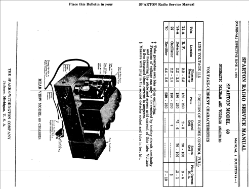 Sparton 60 Shortwave Converter ; Sparks-Withington Co (ID = 1368276) Converter