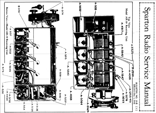 Sparton AR-19 ; Sparks-Withington Co (ID = 1369575) Car Radio