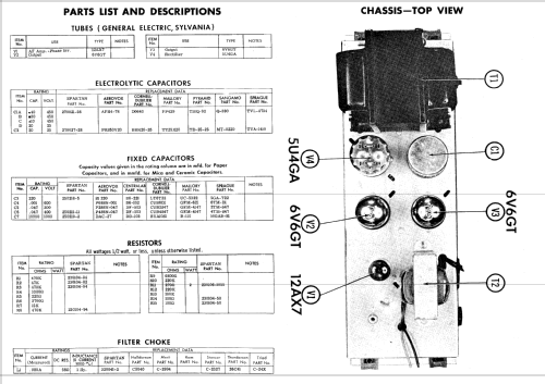 AMP-143BB R-Player Spartan, Div. of Magnavox, build 1958, 1 pictures ...