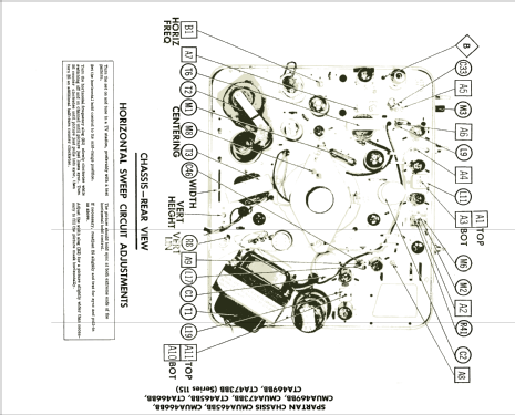 Ch= CMUA473BB 115 Series; Spartan, Div. of (ID = 2021528) Television