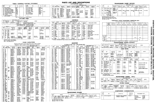 Ch= CTA466BB 115 Series; Spartan, Div. of (ID = 2021761) Television