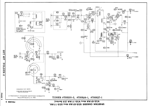 Ch= U25-02AA; Spartan, Div. of (ID = 847045) Television