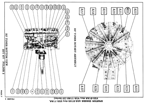 Ch= U25-03AA; Spartan, Div. of (ID = 847070) Television