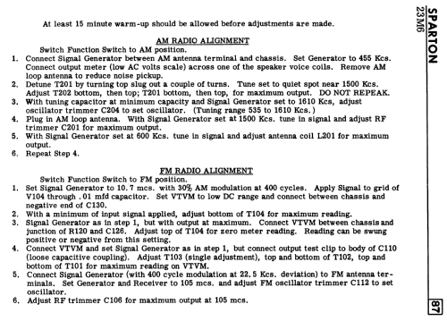 23M6 ; Sparton of Canada; (ID = 2381237) Radio