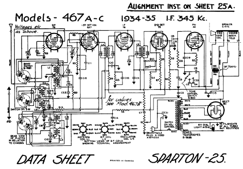 467C ; Sparton of Canada; (ID = 798118) Radio