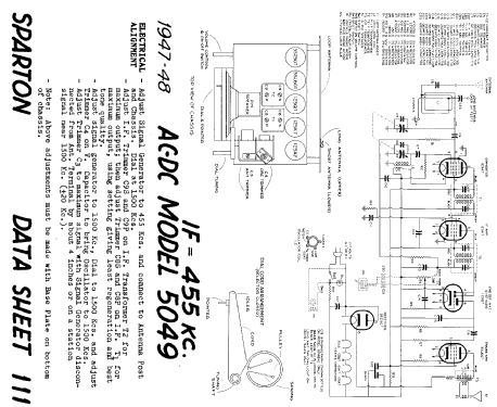 5049 ; Sparton of Canada; (ID = 804219) Radio