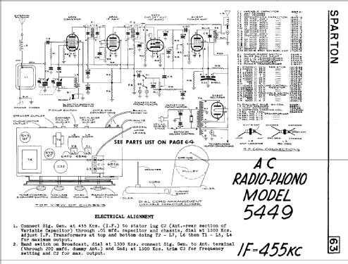 5449 ; Sparton of Canada; (ID = 804975) Radio