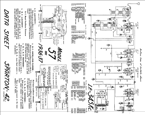 57K ; Sparton of Canada; (ID = 799262) Radio