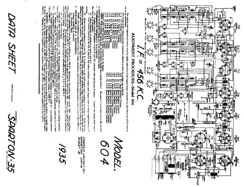 604 ; Sparton of Canada; (ID = 798643) Radio