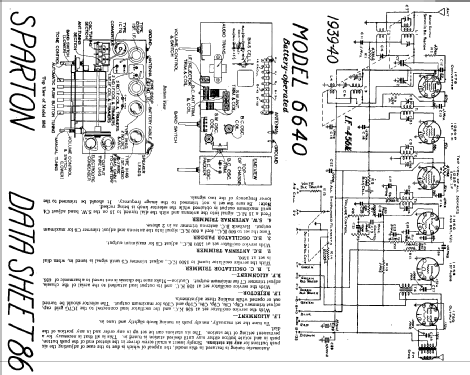 6640 ; Sparton of Canada; (ID = 802131) Radio