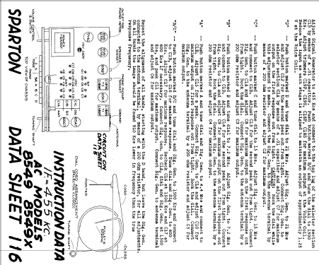 8549X ; Sparton of Canada; (ID = 804364) Radio