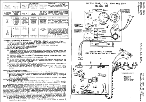 1205 Ch= 80B; Spiegel Inc. (ID = 534102) Radio