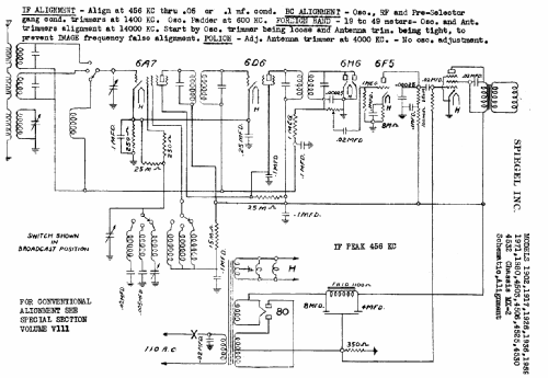 Air Castle MP1902 Ch= MX-2; Spiegel Inc. (ID = 536064) Radio