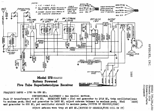 Air Castle MP1910 Ch= 37-B; Spiegel Inc. (ID = 535949) Radio