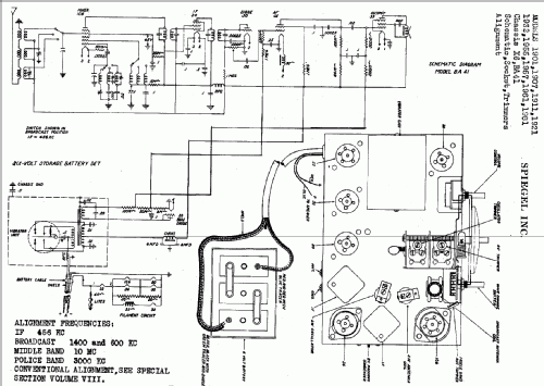 1981 Ch= X6; Spiegel Inc. (ID = 536586) Radio