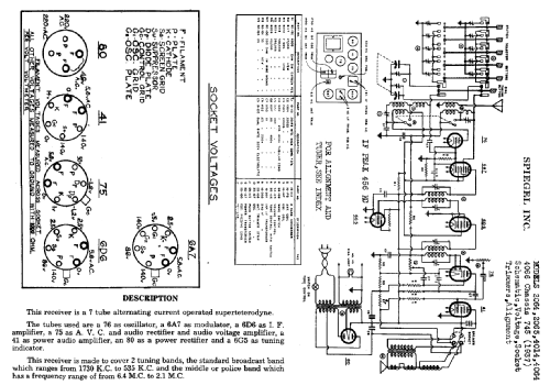 2064 Ch= 745; Spiegel Inc. (ID = 543536) Radio