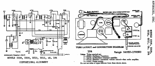 Air Castle TP2208 Ch= 184; Spiegel Inc. (ID = 540194) Radio