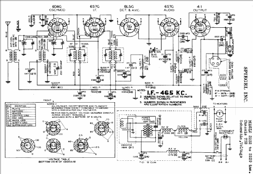 2223 Ch= 73B; Spiegel Inc. (ID = 545146) Radio