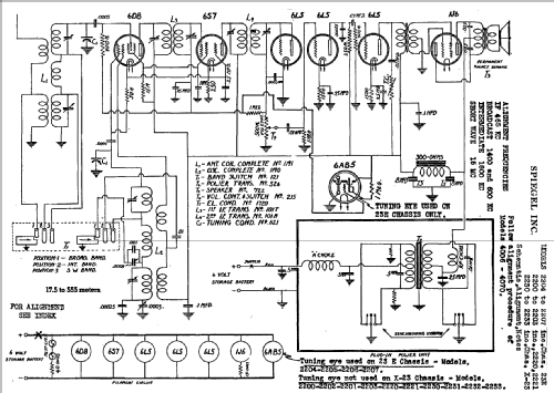 2230 Ch= X-23; Spiegel Inc. (ID = 539759) Radio