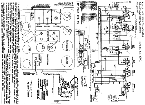 Air Castle TP2303 Ch= 78-780; Spiegel Inc. (ID = 544893) Car Radio