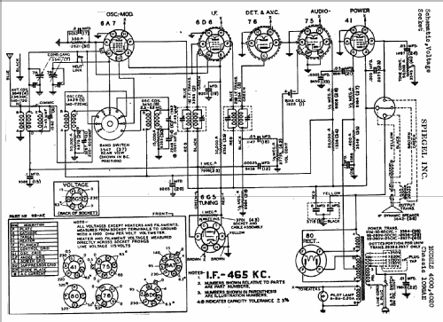 4000 Ch= 1098AE; Spiegel Inc. (ID = 538799) Radio