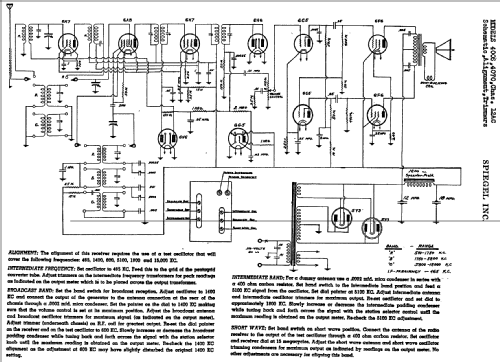 4006 Ch= 12AC; Spiegel Inc. (ID = 539731) Radio