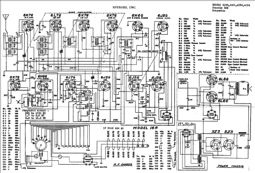 4056 Ch= 16R; Spiegel Inc. (ID = 542447) Radio