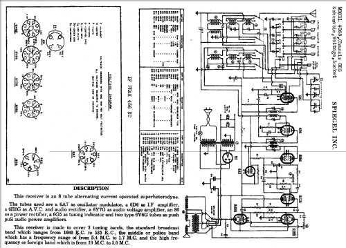 4068 Ch= 885; Spiegel Inc. (ID = 544201) Radio