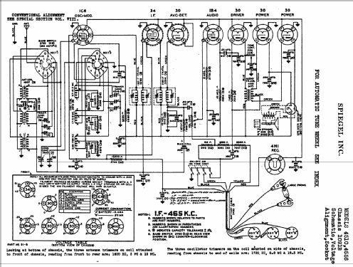 4510 Ch= 1091B; Spiegel Inc. (ID = 539318) Radio