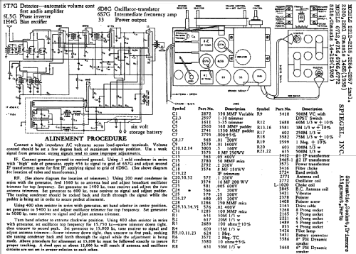 5218 Ch= 14-129; Spiegel Inc. (ID = 540954) Radio