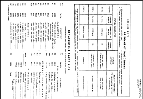 594-306 ; Spiegel Inc. (ID = 236430) Radio