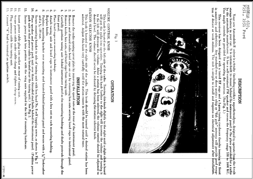 610.F151 1951 Ford; Spiegel Inc. (ID = 236714) Car Radio