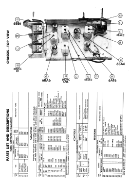 610.F151 1951 Ford; Spiegel Inc. (ID = 3064986) Car Radio