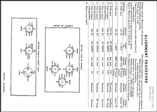 610C300 Chevrolet; Spiegel Inc. (ID = 255529) Car Radio