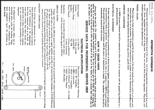 610C300 Chevrolet; Spiegel Inc. (ID = 255530) Car Radio