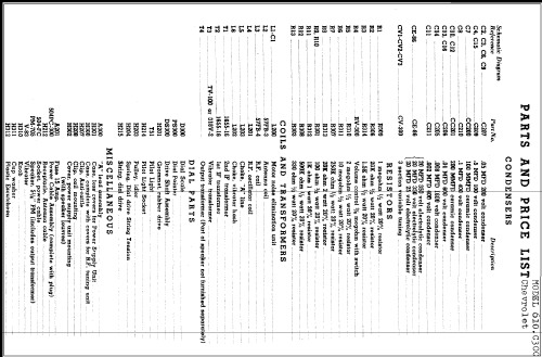 610C300 Chevrolet; Spiegel Inc. (ID = 255531) Car Radio