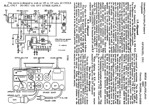 6525 Ch= 14-152ES; Spiegel Inc. (ID = 541712) Radio