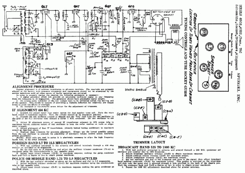 6552 Ch= 7AC; Spiegel Inc. (ID = 551980) Radio