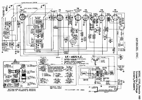 6700 Ch= 68B; Spiegel Inc. (ID = 534112) Radio