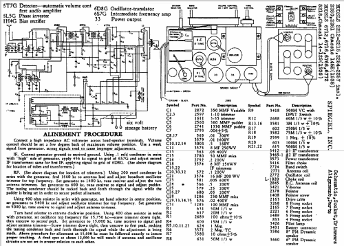 6716 Ch= 14-129; Spiegel Inc. (ID = 540621) Radio