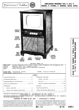 Aircastle 1400C; Spiegel Inc. (ID = 2939943) Television