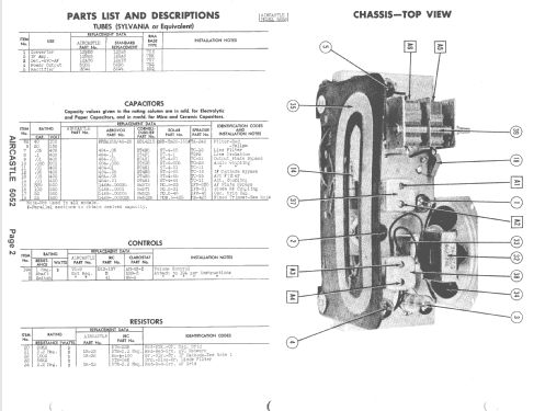 Aircastle 5052 ; Spiegel Inc. (ID = 1395414) Radio