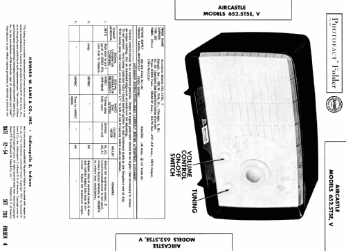 Aircastle 652.5T5V; Spiegel Inc. (ID = 397912) Radio