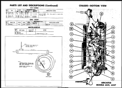 Aircastle 6547 Ch= FJ-97; Spiegel Inc. (ID = 482812) Radio