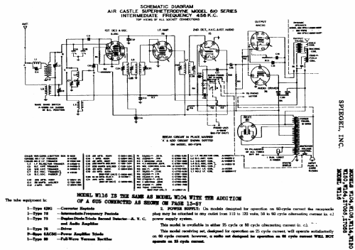 Air Castle WP104 ; Spiegel Inc. (ID = 561069) Radio