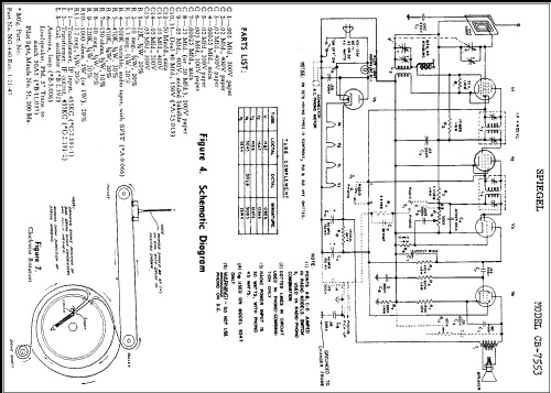 CB-7553 ; Spiegel Inc. (ID = 307759) Radio