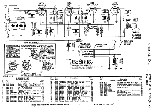 Ch= 175B; Spiegel Inc. (ID = 542941) Radio