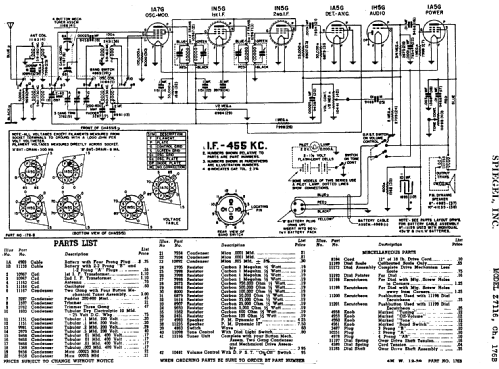 Ch= 176B; Spiegel Inc. (ID = 542852) Radio