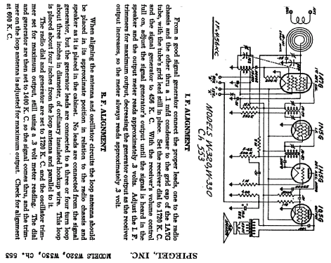 Ch= 553; Spiegel Inc. (ID = 541722) Radio